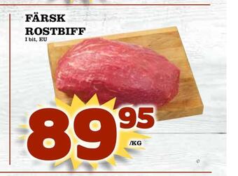 Matdax Färsk rostbiff erbjuda
