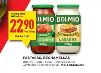 Pastasås, bechamelsås