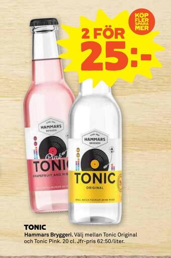 Stora Coop Tonic erbjuda