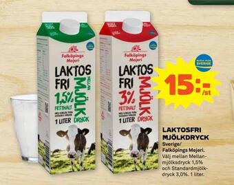 Stora Coop Laktosfri mjölkdryck erbjuda
