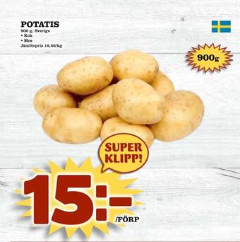 Nya Pulsen Potatis erbjuda