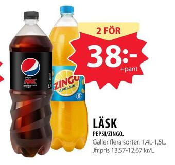 Handlar'n Läsk erbjuda