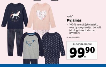Lidl Pyjamas erbjuda