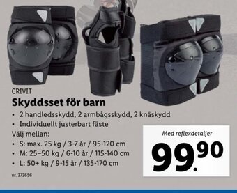 Lidl Skyddsset För Barn erbjuda