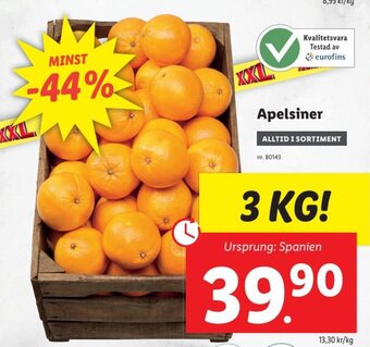 Lidl Apelsiner erbjuda