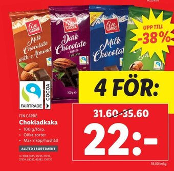 Lidl Chokladkaka erbjuda