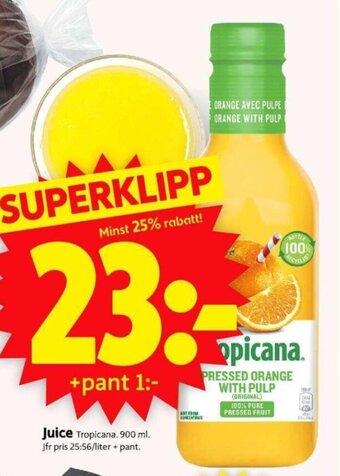 ICA Supermarket Juice erbjuda