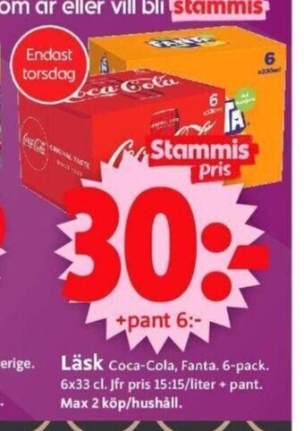 ICA Supermarket Läsk erbjuda