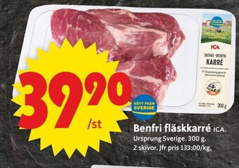 ICA Supermarket Benfri Fläskkarré erbjuda
