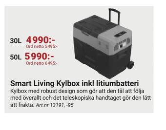 Erlandsons Brygga Smart living kylbox inkl litiumbatteri erbjuda