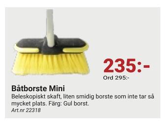 Erlandsons Brygga Båtborste mini erbjuda