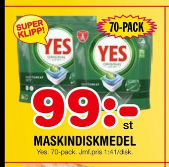 Nya Pulsen Maskindiskmedel erbjuda