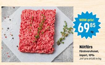Nötfärs