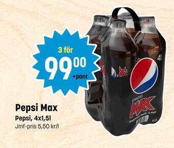 Eurocash Pepsi max erbjuda