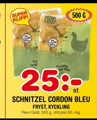 Schnitzel cordon bleu