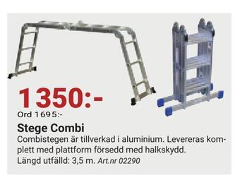 Erlandsons Brygga Stege combi erbjuda