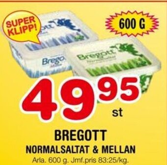 Nya Pulsen Bregott erbjuda