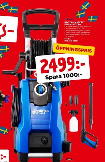 Jem&Fix Nilfisk-alto högtryckstvätt erbjuda