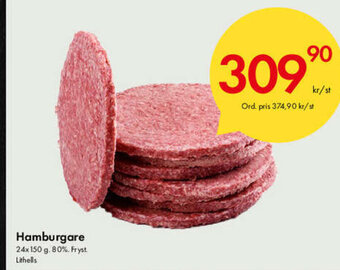 Snabbgross Hamburgare erbjuda