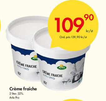 Snabbgross Crème Fraîche erbjuda