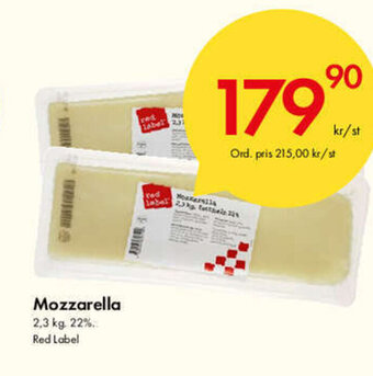 Snabbgross Mozzarella erbjuda