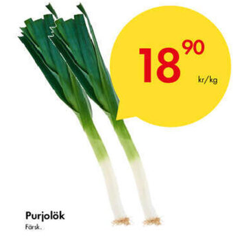 Snabbgross Purjolök erbjuda