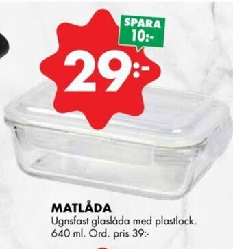 ÖoB Matlåda erbjuda