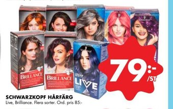 ÖoB Schwarzkopf Hårfärg erbjuda