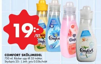 ÖoB Comfort Sköljmedel erbjuda