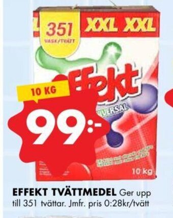 ÖoB Effekt Tvättmedel erbjuda