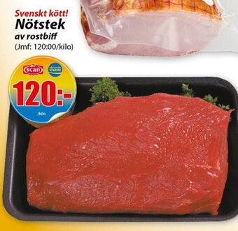 Extra Mjällby Stormarknad Nötstek erbjuda