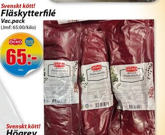 Extra Mjällby Stormarknad Fläskytterfilé erbjuda