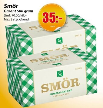 Extra Mjällby Stormarknad Smör erbjuda