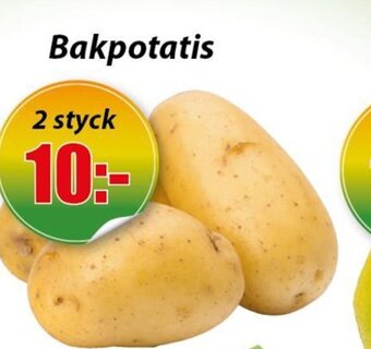 Extra Mjällby Stormarknad Bakpotatis erbjuda
