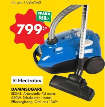 Electrolux dammsugare