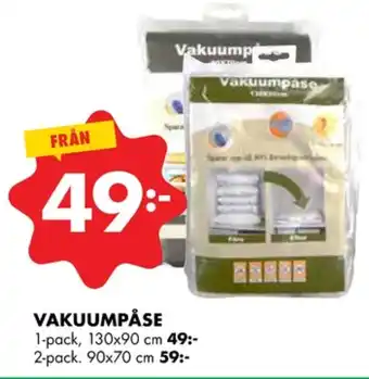 Odla vakuumpåsar
