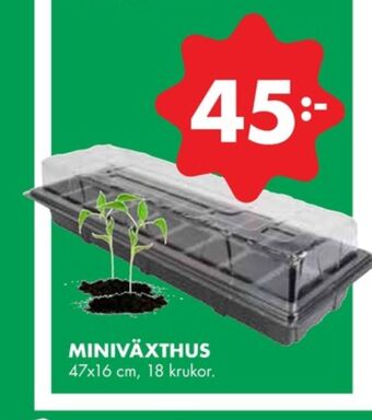 ÖoB Odla minidrivhus erbjuda