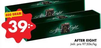 ÖoB After eight chokladask erbjuda
