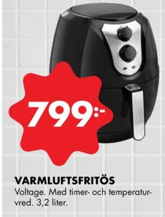 ÖoB Voltage fritös erbjuda