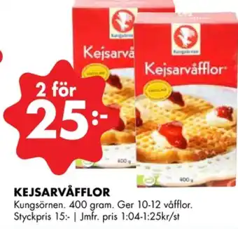 Kungsörnen våffelmix