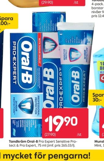 Rusta Oral-b tandkräm erbjuda