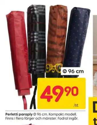 Rusta Masterpro paraply erbjuda