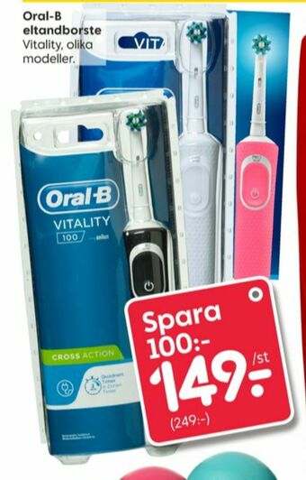 Rusta Braun Oral-B Eltandborste erbjuda