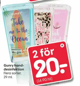 Gunry Handdesinfektion