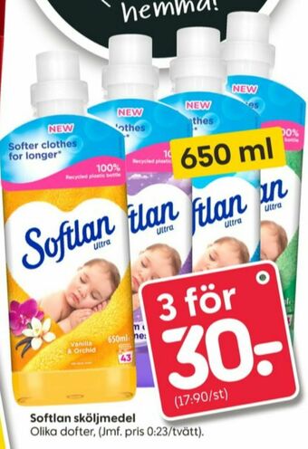 Rusta Softlan Sköljmedel erbjuda