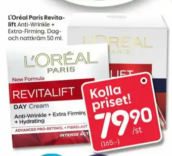 Rusta Revitalift Ansiktskräm erbjuda