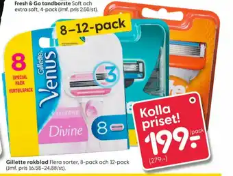 Rusta Venus Divine Rakblad erbjuda