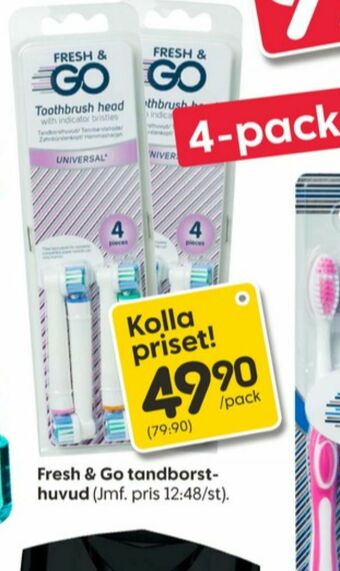 Rusta Fresh & Go Tandborste erbjuda