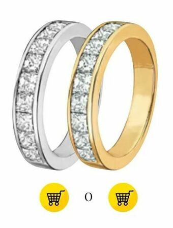 Guldfynd 18k guld med wsi diamanter erbjuda