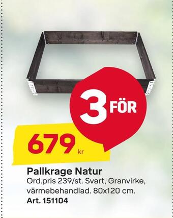 Pallkrage natur